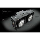 ROXX Cluster B2 W - blinder led puissant 2 x 300W IP65 blanc chaud