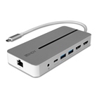 Mini Docking Station d'accueil LINDY DST-MX Duo USB C USB 3.2 HDMI 4K