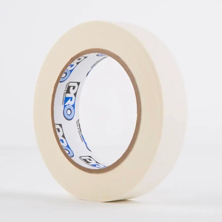 Adhésif papier opaque PRO TAPES Pro 46 Crepe Paper Tape - Blanc