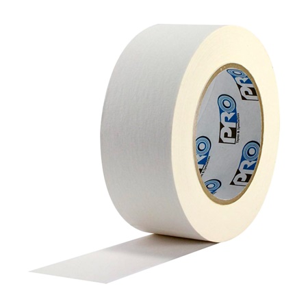 Adhésif papier opaque PRO TAPES Pro 46 Crepe Paper Tape - Blanc