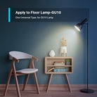 Lampe dichroïque connectée WiFi  TP-LINK Blanc chaud GU10