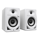 Paire d'enceintes blanches 4'' studio 2 x 19W DM-40D Pioneer DJ