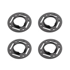 Lot de 4 supports Adam Hall Airtag Holder pour Apple AirTag
