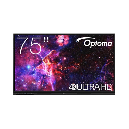 Écran Tactile Interactif 4K OPTOMA Série 3 3753RK 75'' Direct type LED