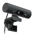 Webcam 1080p en USB-C pour streaming LOGITECH Brio 500 noir