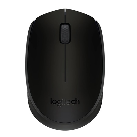 Souris optique 2 boutons et molette LOGITECH M171 noir