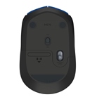 Souris optique 2 boutons et molette LOGITECH M171 bleu