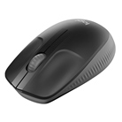 Souris optique 2 boutons et molette LOGITECH M190 Full Size noir