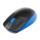 Souris optique 2 boutons et molette LOGITECH M190 Full Size bleu