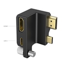 Adaptateur coudé SmallRig 3289 HDMI & USB Type-C Right-Angle 
