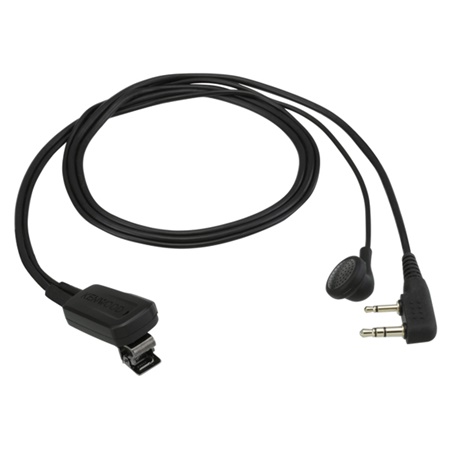 Microphone cravate + écouteur pour TK3501E ou TK3701DE Kenwood