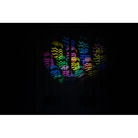 Effet lumineux 100W gobos sur miroir à facettes Rainbow Moon Showtec