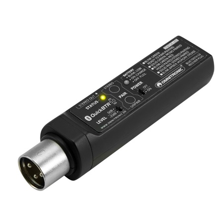 Récepteur Bluetooth sur XLR avec stéréo link Quick BTR-5 Omnitronic