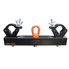 Suspension sur double collier Doughty multi taille - CMU 1000kg - NOIR