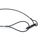 Elingue de sécurité pour projecteur Ø 3mm - Lg 65cm grande boucle