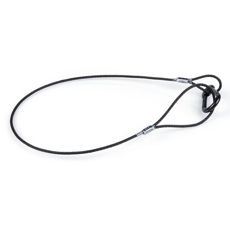 Elingue de sécurité pour projecteur Ø 3mm - Lg 65cm grande boucle