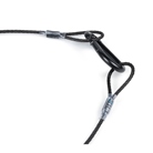 Elingue de sécurité pour projecteur Ø 3mm - Lg 60cm petite boucle