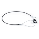 Elingue de sécurité pour projecteur Ø 2mm - Lg 65cm grande boucle