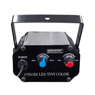 Mini stroboscope LED 20W RGB - mode manuel, auto ou music
