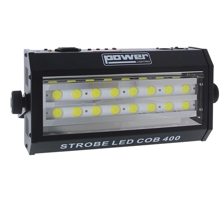 Stroboscope LED 16 x 25W blanc - DMX, auto ou music