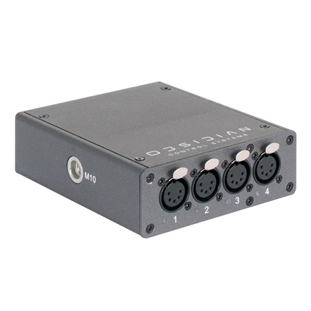 Node Ethernet vers 4 ports DMX/RDM 5pts EP4 Obsidian