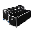 Flight-case économique Classic pour 2 écrans 50'' 