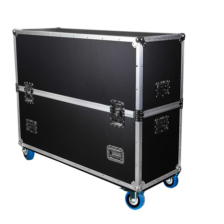 Flight-case économique Classic pour 2 écrans 50'' 