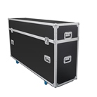 Flight-case économique Classic pour 4 écrans 50 à 65'' 