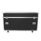 Flight-case économique Classic pour 4 écrans 50 à 65'' 