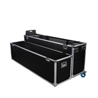 Flight-case économique Classic pour 2 écrans 75 à 85'' 