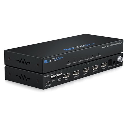 Distributeur/Splitter 1x4 BLUSTREAM SP14CS HDMI 2.0 HDCP 2.2 