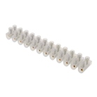 Lot de 10 barrettes domino plastique 12 points Unicrimp - MAX 16mm²