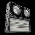 ROXX Cluster S2 - Graphic strobe led 7 x 12 segments CW + RGB