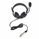 Punqtum Q920 - micro-casque léger 2 oreilles XLR4F