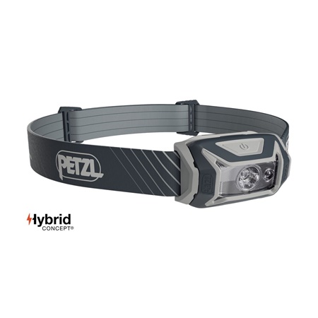 Lampe frontale Led PETZL Tikka Core Gris avec batt. rechargeable Core