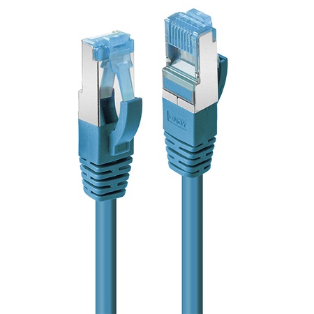 Cordon Ethernet CAT. 6a S/FTP LSZH LINDY - 3m - Bleu
