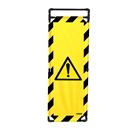 TRAVO180-TO-DAN - Toile ''Danger'' pour barrière paravent en PVC TRAVO 180 VISO