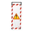 TRAVO180-TO-ATT - Toile ''Attention'' pour barrière paravent en PVC TRAVO 180 VISO