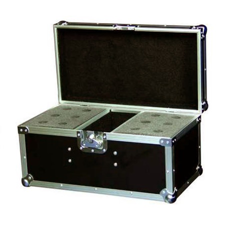 Flight-case économique Power Acoustics FT MIC12 pour 12 micros