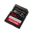 Carte mémoire SANDISK SD XC Extreme Pro UHS-II - 64Go 