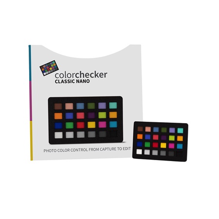 Mire/Charte couleur CALIBRITE ColorChecker Classic Nano