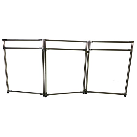 Barrière paravent en inox TRAVO 128 - Hauteur : 1 m VISO