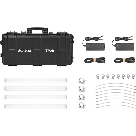 Kit de 4 tubes GODOX TP2R Knowled RGBWW Pixel Tube Light