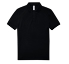 Polo en coton B&C My Polo 180 - Noir - Taille M