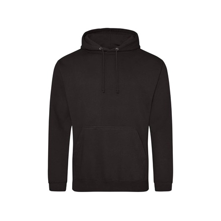 Sweat à capuche Hoodie Just Hoods AWDis College - Noir - Taille L