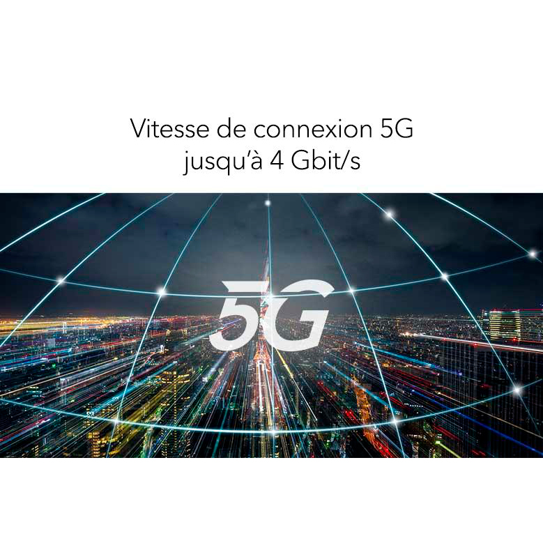 NETGEAR Routeur 5G SIM WiFi 6E (MR6450) – routeur Mobile 5G WiFi  Ultra-Rapide, 6 Gbit/s et Jusqu'à 32 appareils | Livré avec Une Batterie