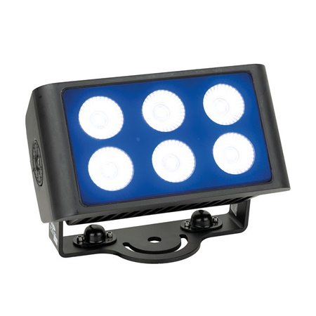 Projecteur Led IP65 6 x 10W RGBWAUV Cameleon Flood 6 Q6 Showtec