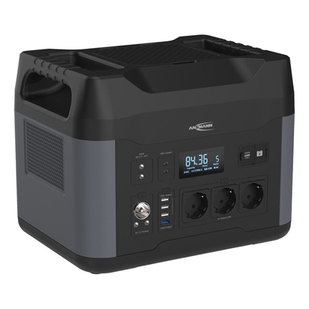 Powerstation portable 2200W Ansmann - multiformat - éclairage intégré