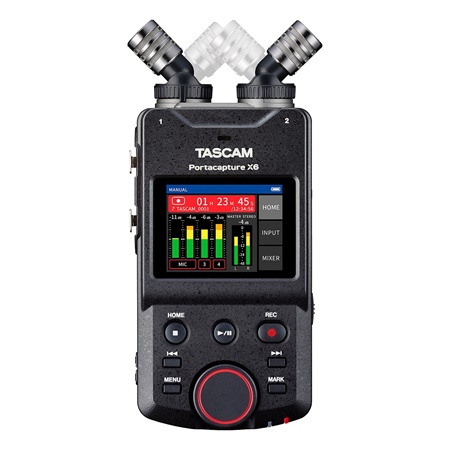 Enregistreur portable 4 pistes mono + ST Portacapture X6 Tascam