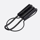 Clip noir de rechange pour micro Sennheiser MKE40